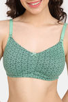 Rosaline Cyber Grove Everyday Double Layered Non Wired 3/4th Coverage T-Shirt Bra (Pack of 2) - Multicolor — thumbnail 5
